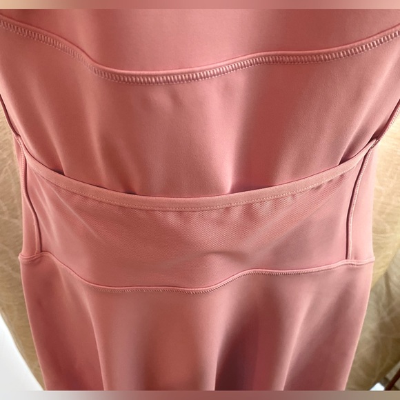 NEW (without Tags) light pink Athleta tennis/ pickleball/ sports  dress ! Size L - Picture 5 of 9